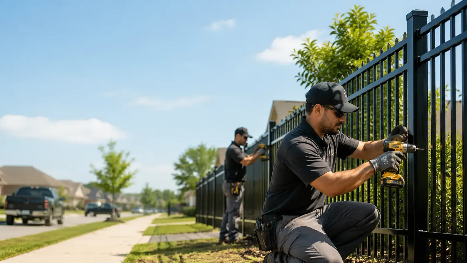 Metal Fence Installation in Unionville, CT